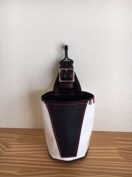 画像2: 🇮🇹あっずホルダー124（ナイロン＆合皮モデルペットボトルサイズ） (2)