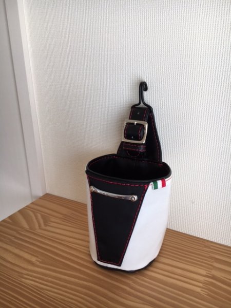 画像6: 🇮🇹あっずホルダー124（ナイロン＆合皮モデルペットボトルサイズ） (6)