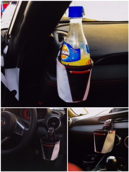 画像16: 🇮🇹あっずホルダー124（ナイロン＆合皮モデルペットボトルサイズ） (16)