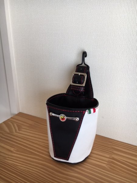 画像9: 🇮🇹あっずホルダー124（ナイロン＆合皮モデルペットボトルサイズ） (9)