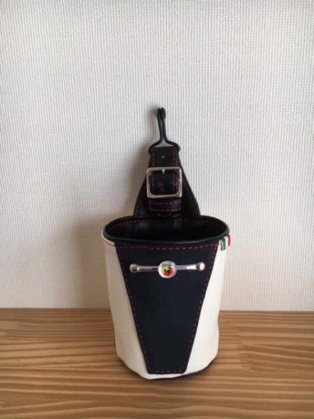 画像8: 🇮🇹あっずホルダー124（合皮＆アルカンターラモデルペットボトルサイズ） (8)