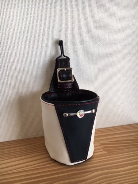 画像9: 🇮🇹あっずホルダー124（合皮＆アルカンターラモデルペットボトルサイズ） (9)