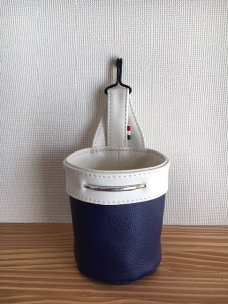 画像2: 🇮🇹あっずホルダー500SV39（合皮モデルペットボトルサイズ シンプルver.） (2)