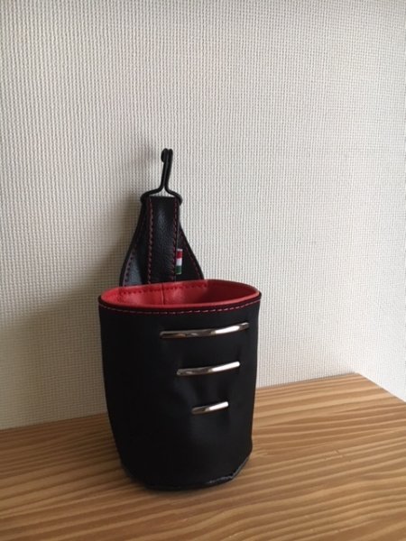 画像15: 🇮🇹あっずホルダーazfa-SV39（ナイロン＆合皮モデルペットボトルサイズ シンプルver.） (15)