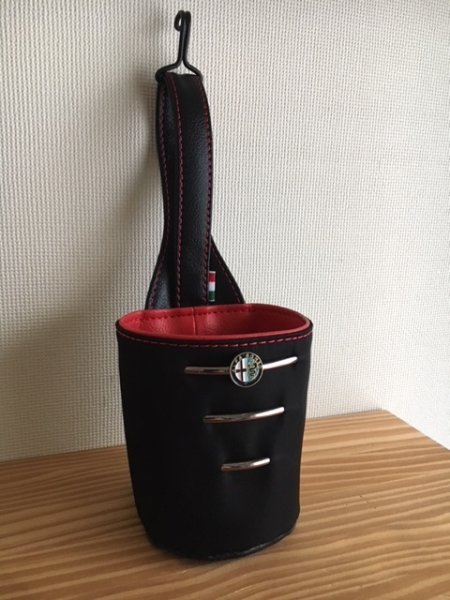 画像6: 🇮🇹あっずホルダーazfa-SV39（ナイロン＆合皮モデルペットボトルサイズ シンプルver.） (6)