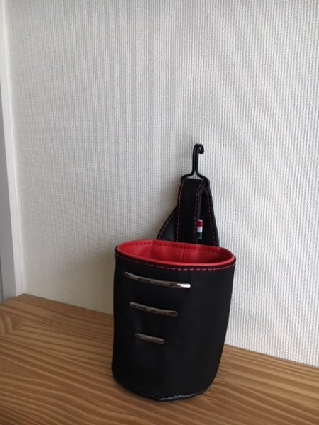 画像13: 🇮🇹あっずホルダーazfa-SV39（ナイロン＆合皮モデルペットボトルサイズ シンプルver.） (13)