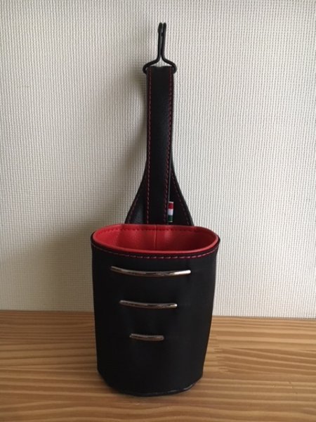 画像2: 🇮🇹あっずホルダーazfa-SV39（ナイロン＆合皮モデルペットボトルサイズ シンプルver.） (2)