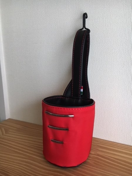 画像7: 🇮🇹あっずホルダーazfa-SV39（ナイロン＆合皮モデルペットボトルサイズ シンプルver.） (7)