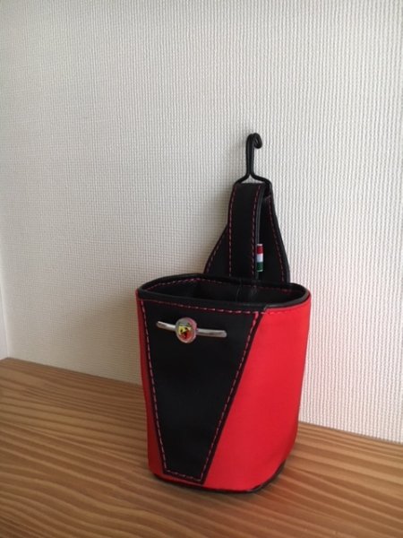 画像10: 🇮🇹あっずホルダー124SV39（ナイロン＆合皮モデルペットボトルサイズ シンプルver.） (10)