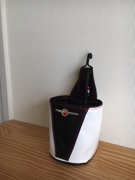 画像4: 🇮🇹あっずホルダー124SV39（ナイロン＆合皮モデルペットボトルサイズ シンプルver.） (4)