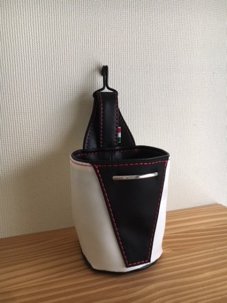 画像3: 🇮🇹あっずホルダー124SV39（ナイロン＆合皮モデルペットボトルサイズ シンプルver.） (3)