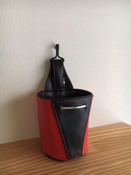 画像9: 🇮🇹あっずホルダー124SV39（ナイロン＆合皮モデルペットボトルサイズ シンプルver.） (9)