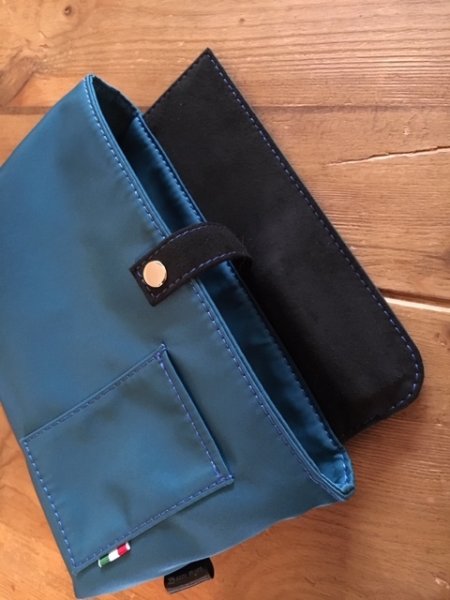 画像3: ナイロン＆アルカンターラ製フルバケ用小物入れ (3)